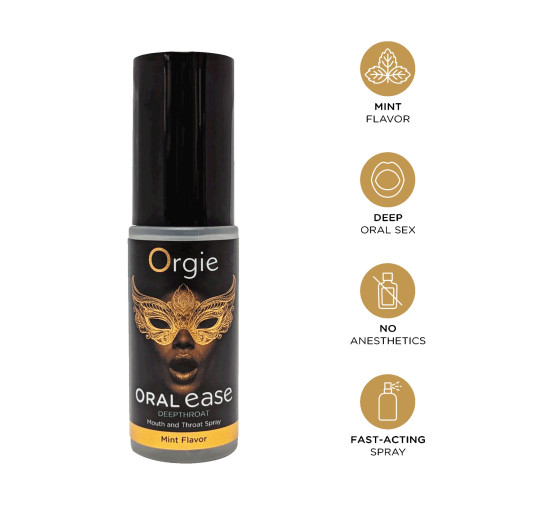 SPRAY RELAXANTE DE MENTA PARA GARGANTA FUNDA 15ML ORGIE