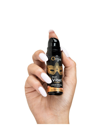VIBRADOR LÍQUIDO BESABLE DUAL VIBE SEX ON THE BEACH 15ML ORGIE