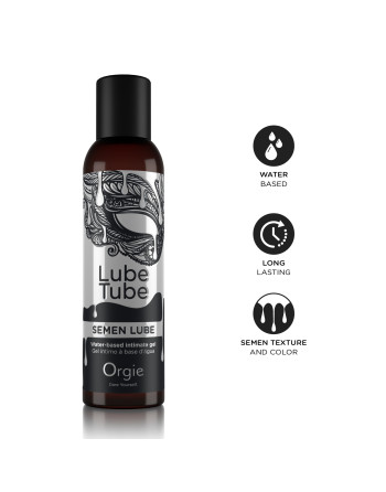 GEL LUBRICANTE CON BASE DE AGUA SEMEN LUBE 150ML ORGIE