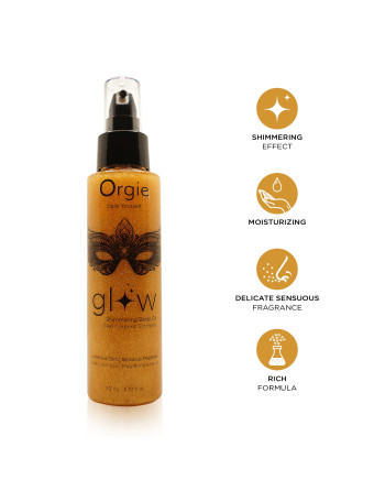 ACEITE CORPORAL ILUMINADOR GLOW 110ML ORGIE