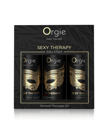 SET DE ACEITES DE MASAJE SEXY THERAPY SENSUAL MINI SIZE 3X30ML ORGIE