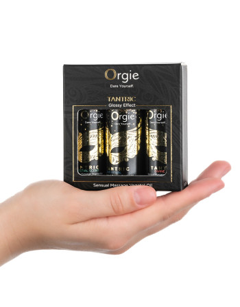SET DE ACEITES DE MASAJE TANTRIC SENSUAL MINI SIZE 3X30ML ORGIE