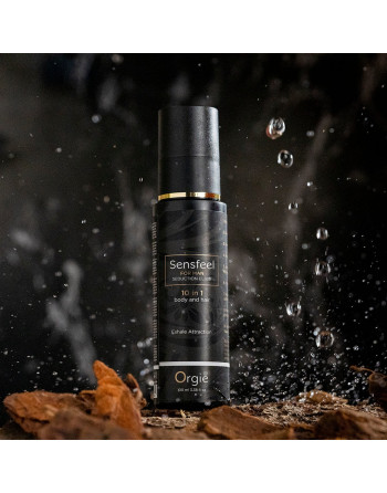 LOÇÃO 10 EM 1 PARA CORPO E CABELO COM FEROMONAS SENSFEEL FOR MAN 100ML ORGIE