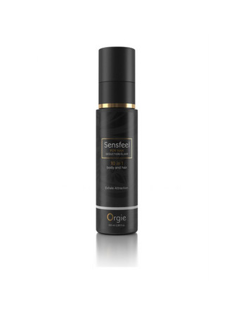 LOÇÃO 10 EM 1 PARA CORPO E CABELO COM FEROMONAS SENSFEEL FOR MAN 100ML ORGIE