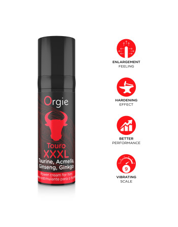 CREMA ESTIMULANTE TOURO 15ML ORGIE