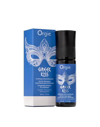 GEL DE MASSAGEM ANAL COM EFEITO CALOR GREEK KISS 50ML ORGIE