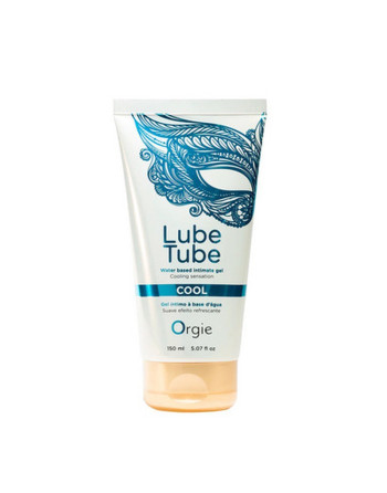LUBRICANTE A BASE DE AGUA CON EFECTO FRÍO LUBE TUBE 150ML ORGIE