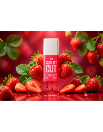GEL ESTIMULANTE SUCK MY CLIT FRESA SILVESTRE 15 ML INTT
