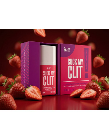GEL ESTIMULANTE SUCK MY CLIT FRESA SILVESTRE 15 ML INTT
