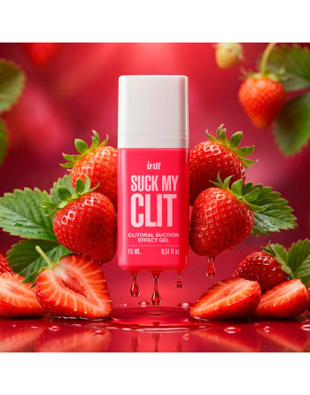 GEL ESTIMULANTE SUCK MY CLIT FRESA SILVESTRE 15 ML INTT