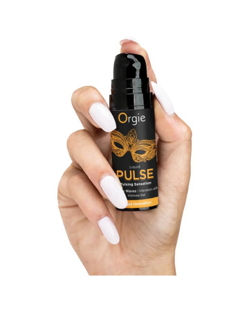GEL ESTIMULANTE UNISEXO COM EFEITO PULSANTE LIQUID PULSE 15ML ORGIE