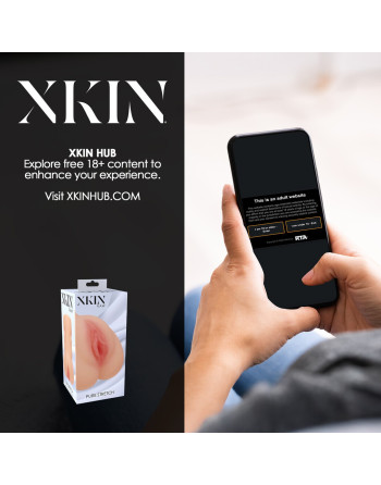 MASTURBADOR RAW PURE STRETCH LARGE 355G FLESH XKIN