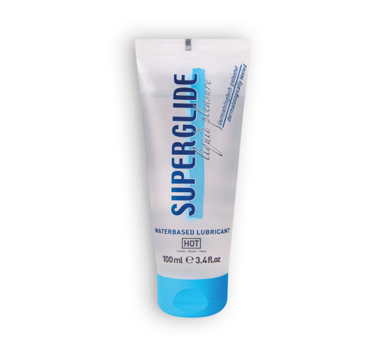 LUBRICANTE BASE ACUOSA HOT™ SUPERGLIDE 100ML