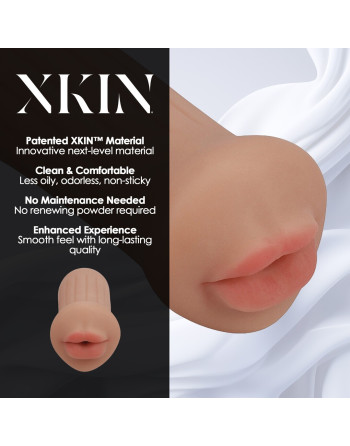 MASTURBADOR RAW THE GRIP SMALL 137G TAN XKIN