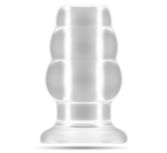 PLUG ANAL MEDIUM HOLLOW TUNNEL SONO Nº50 TRANSPARENTE