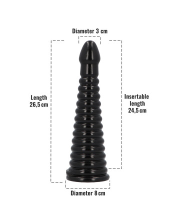 EXTREME TITO ANAL PLUG 26.5 CM