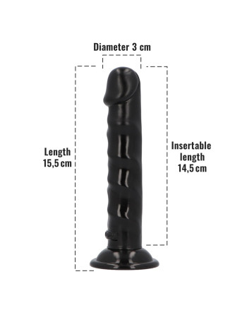 DILDO ANAL UGO 15.5 CM MADE IN ITALY