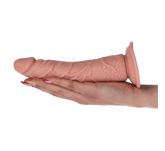 DILDO REALISTA CLEMENTE PINK 21 CM MADE IN ITALY