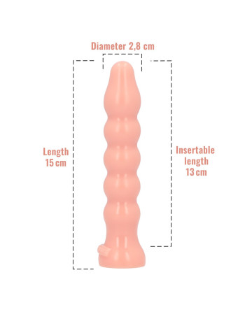DILDO ANAL GAIO 15 CM MADE IN ITALY