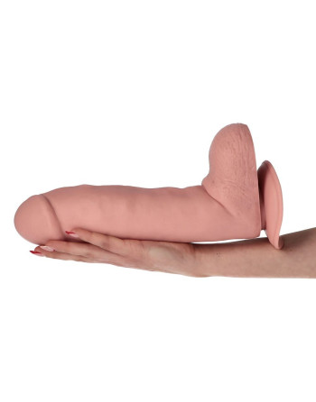 DILDO REALISTA FULVIO PINK 31 CM MADE IN ITALY