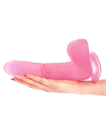 TRANSPARENT PINK COSTANZO DILDO
