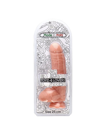 DILDO REALISTA ACHILLE FLESH 25 CM MADE IN ITALY