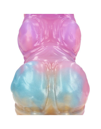 RAINBOW INVADER - SILICONE DILDO - RAINBOW