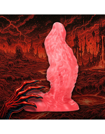 HELL RAVAGER - SILICONE DILDO - RED
