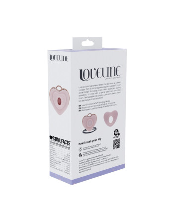 LUVIE - HEART-SHAPED AIRTAP VIBRATOR - PINK