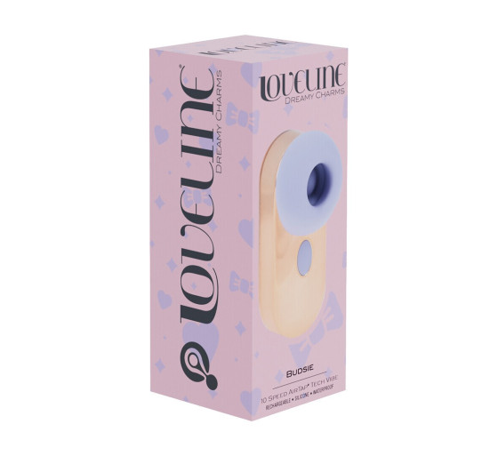 BUDSIE - EARBUD-SHAPED AIRTAP VIBRATOR - LAVENDER