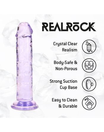 REALISTIC DILDO - 5 / 12,7 CM - PURPLE