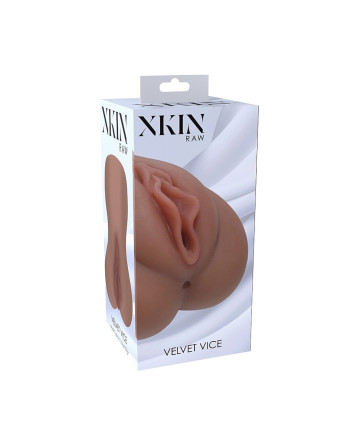 RAW - VELVET VICE - TPE LARGE MASTURBATOR - 335G - BROWN