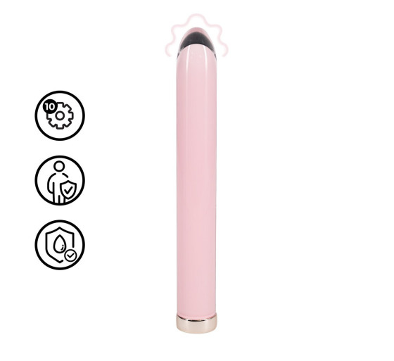 VIBRADOR GLASS ROSA LOVELINE 