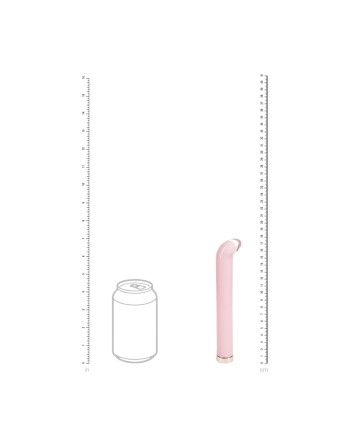 VIBRADOR GLASS G-SPOT ROSA LOVELINE