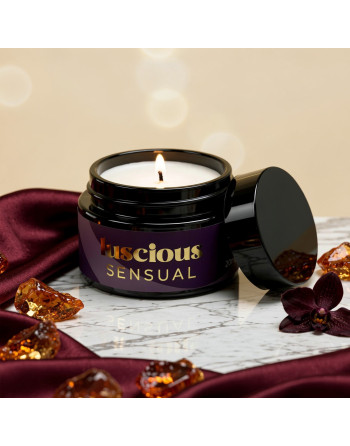 VELA DE MASAJE LUSCIOUS CON FEROMONAS Y AROMA SENSUAL 20ML CRUSHIOUS