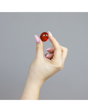 BOLAS LUBRIFICANTES BEIJÁVEIS BRAZILIAN BALLS SABOR A CEREJA 2 X 4GR