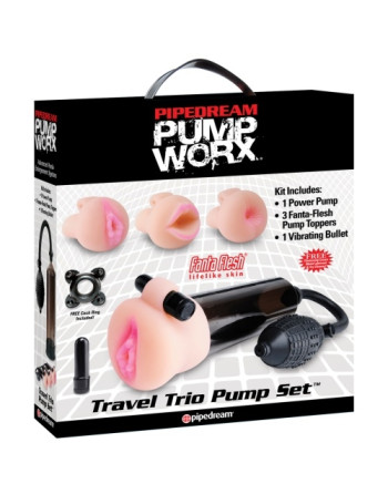 KIT TRAVEL TRIO PUMP SET PUMP WORX