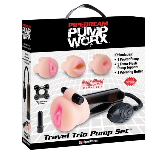 KIT TRAVEL TRIO PUMP SET PUMP WORX