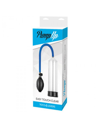 BOMBA PARA O PÉNIS EASY TOUCH TRANSPARENTE