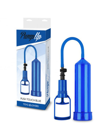 BOMBA PARA EL PENE PUSH TOUCH AZUL
