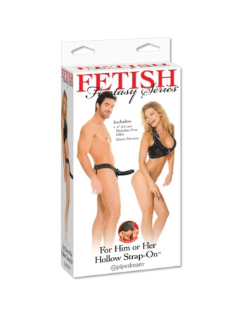 STRAP-ON OCO PARA INICIANTES FETISH FANTASY SERIES PRETO
