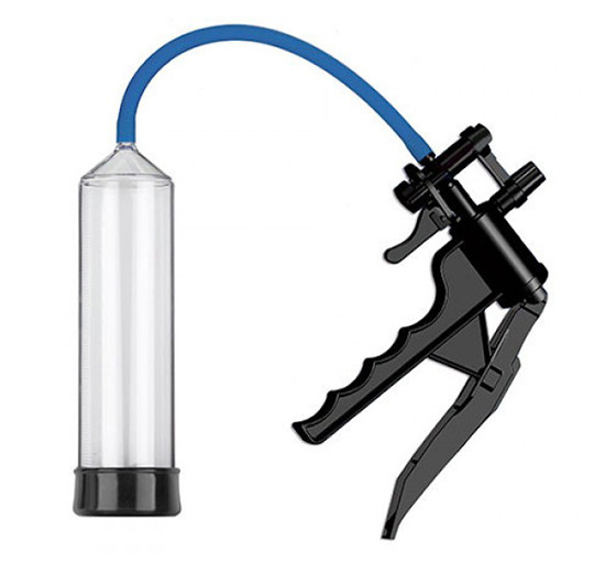 BOMBA PARA EL PENE CON PUÑO EASY TOUCH GUN TRANSPARENTE