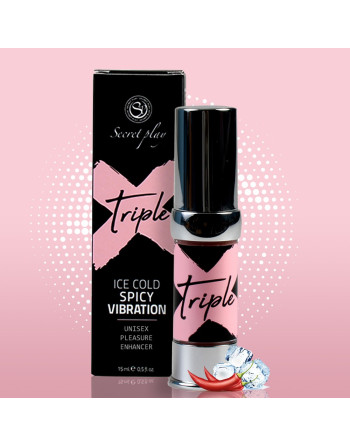 GEL ESTIMULANTE TRIPLE X UNISEX SECRET PLAY 15ML
