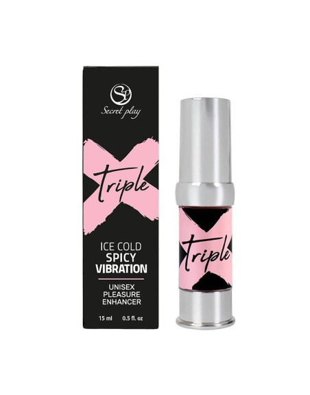 GEL ESTIMULANTE TRIPLE X UNISEXO SECRET PLAY 15ML