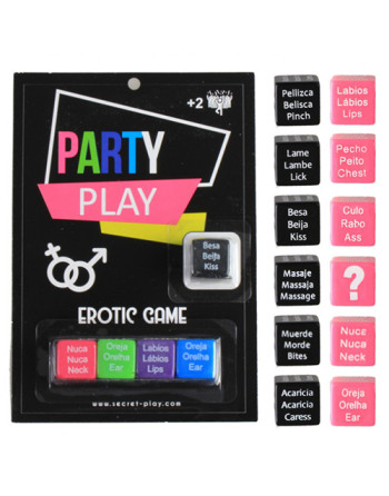 DADOS PARTY PLAY SECRET PLAY