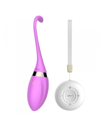 HUEVO VIBRADOR RECARGABLE CORA LETEN LILA