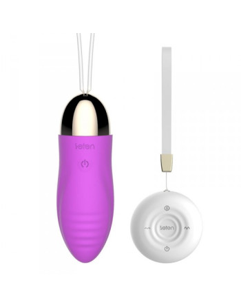 HUEVO VIBRADOR RECARGABLE CORA LETEN LILA