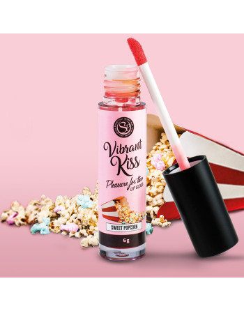 LIP GLOSS DE PIPOCAS DOCES VIBRANT KISS 6GR