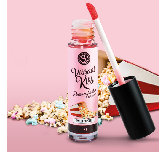 LIP GLOSS DE PIPOCAS DOCES VIBRANT KISS 6GR