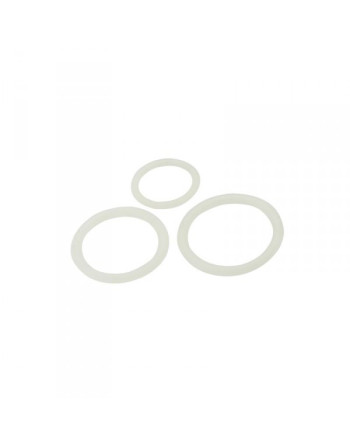 CONJUNTO DE 3 ANILLOS PARA EL PENE SILICONE COCK RINGS TIMELESS TRANSPARENTE
